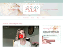 Tablet Screenshot of amberlynnperry.com